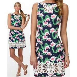 Lilly Pulitzer • Mariana Bright Navy Yum Yum Dress